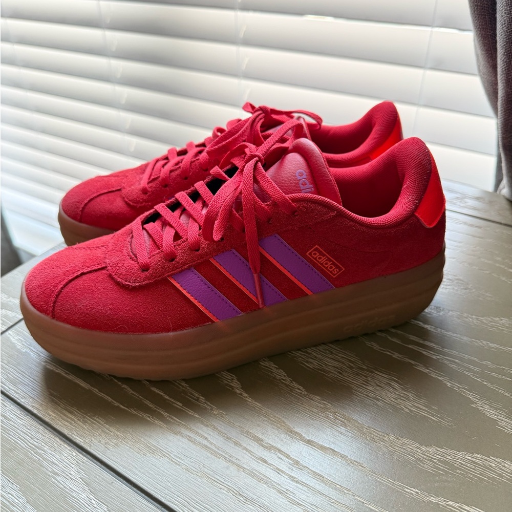 Adidas platform sneakers